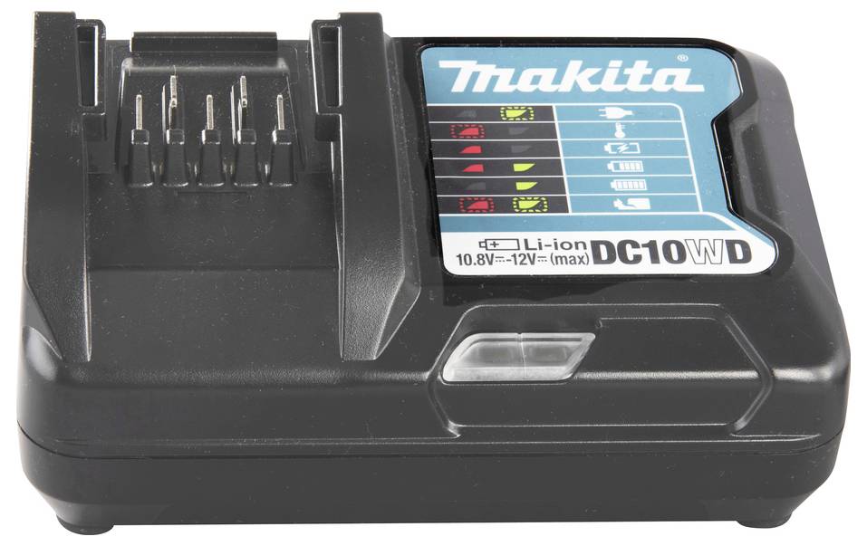 Makita DC10WD 12V Akkupack-Ladegerät 197343-0 ohne Akku