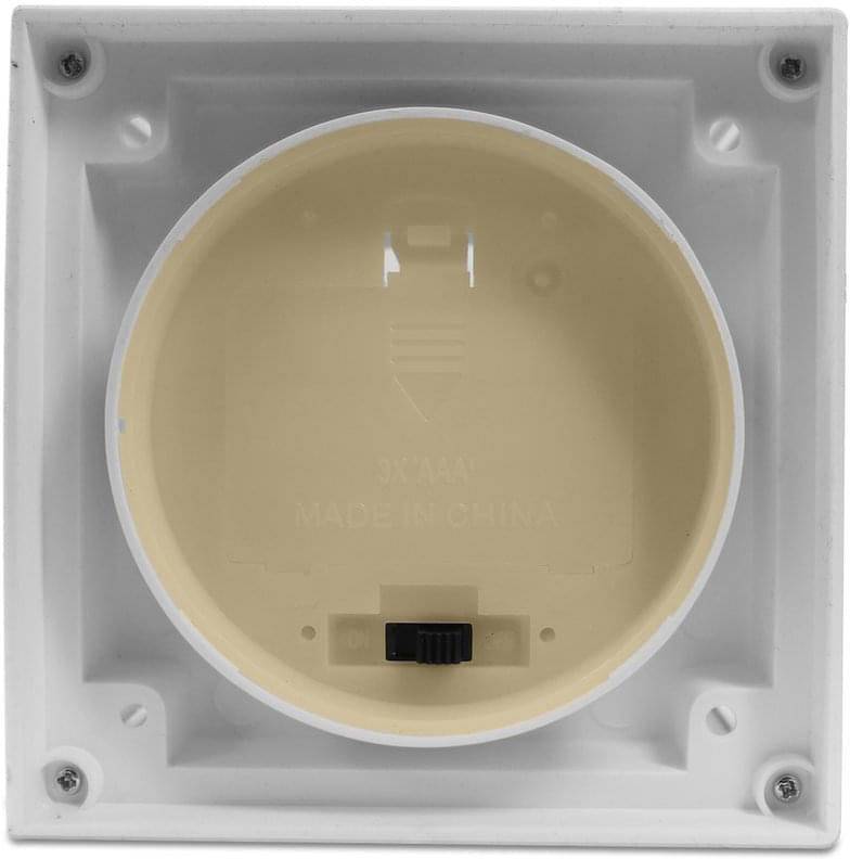 LED Laterne realistisch flackernd 82350 Weiß