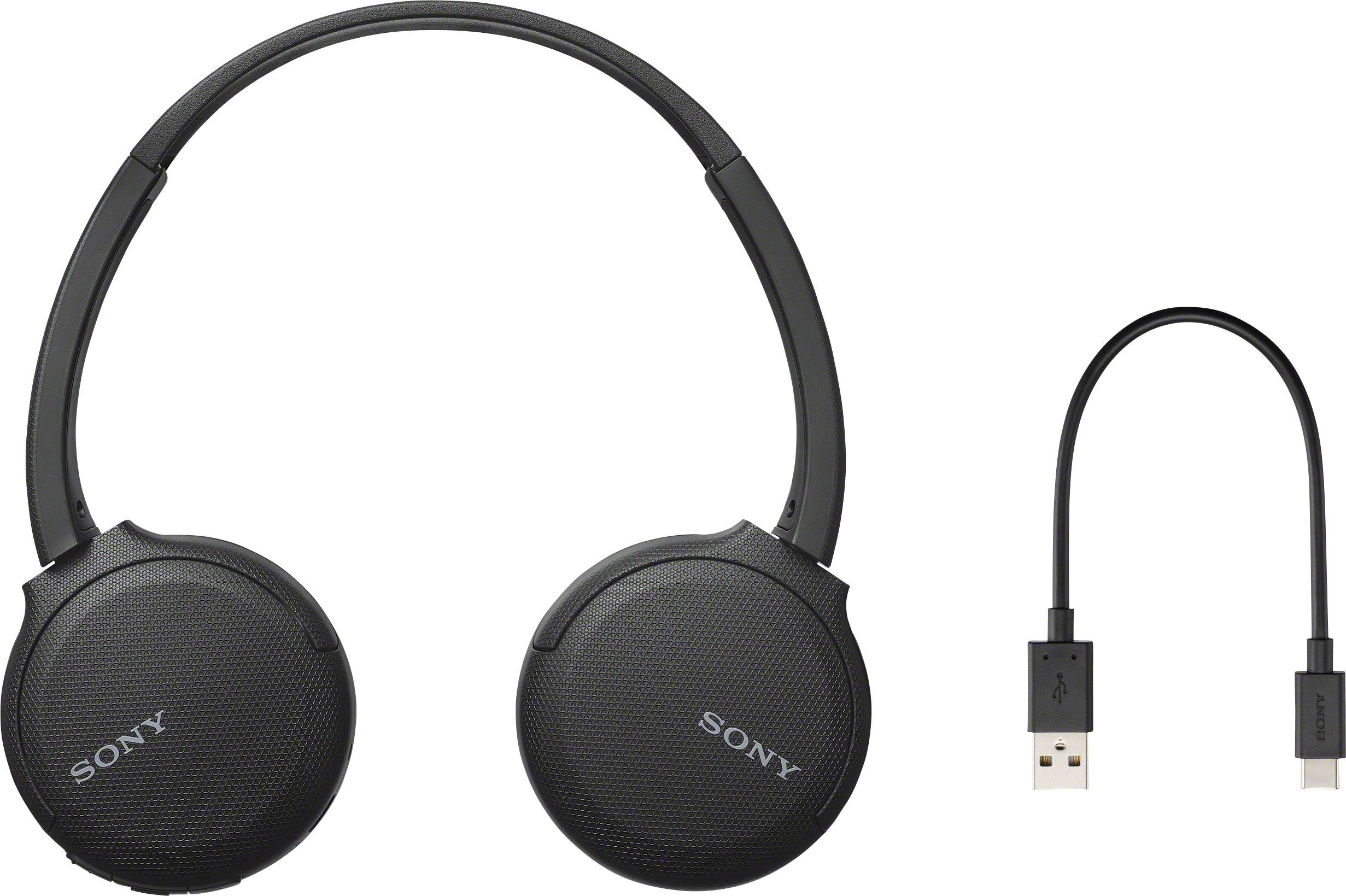 Sony WH-CH510 On Ear Kopfhörer Bluetooth® Schwarz Headset, Lautstärkeregelung