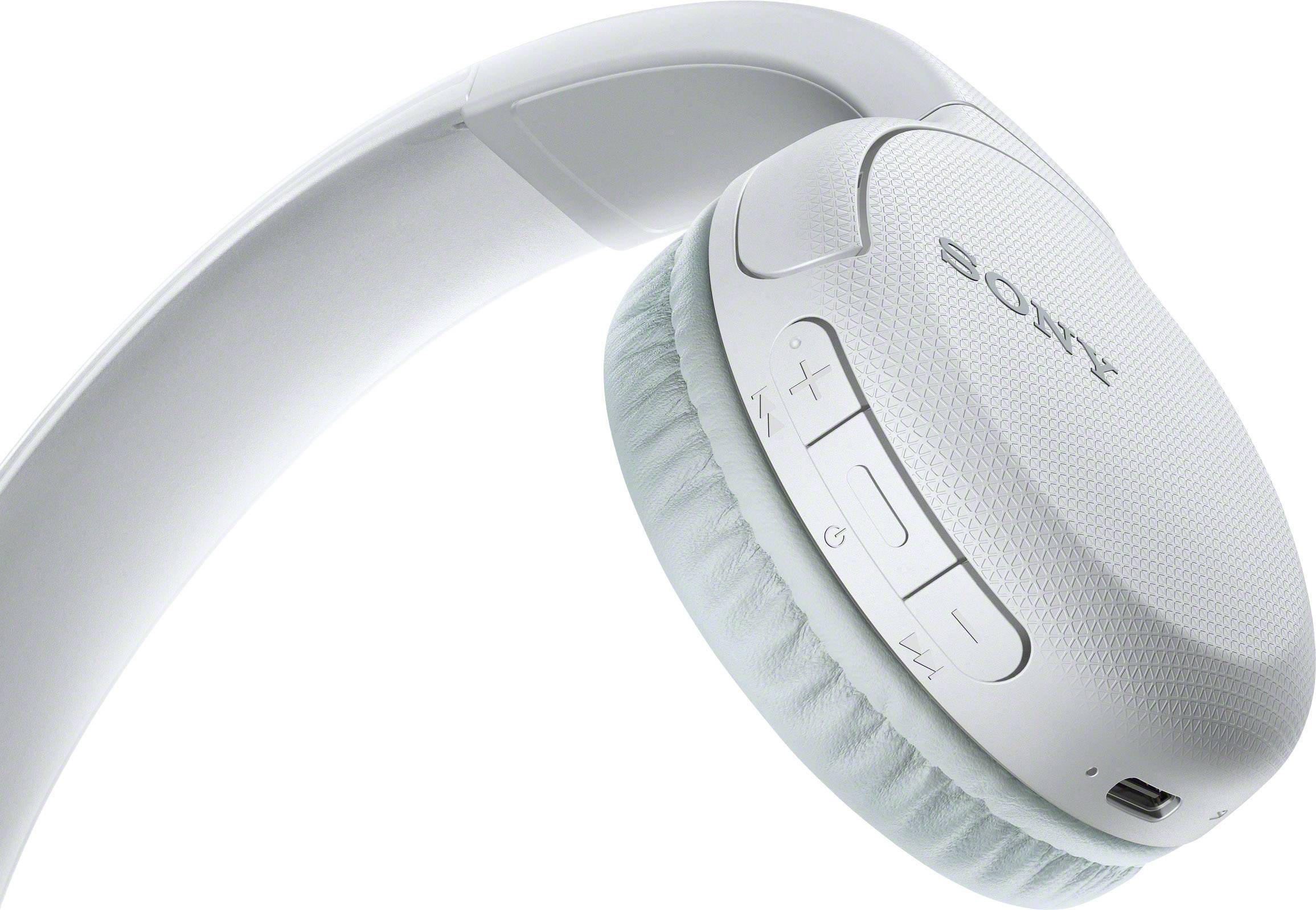 Sony WH-CH510 On Ear Kopfhörer Bluetooth® Weiß Headset, Lautstärkeregelung