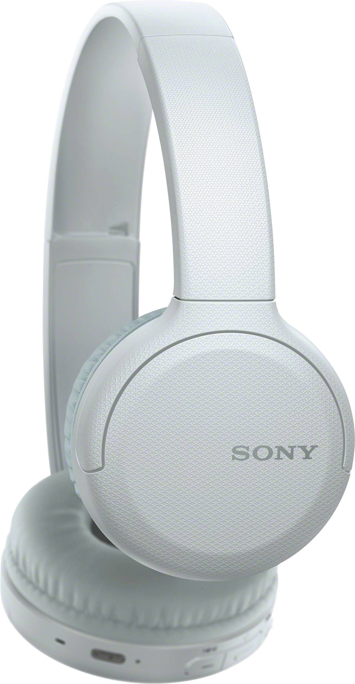 Sony WH-CH510 On Ear Kopfhörer Bluetooth® Weiß Headset, Lautstärkeregelung