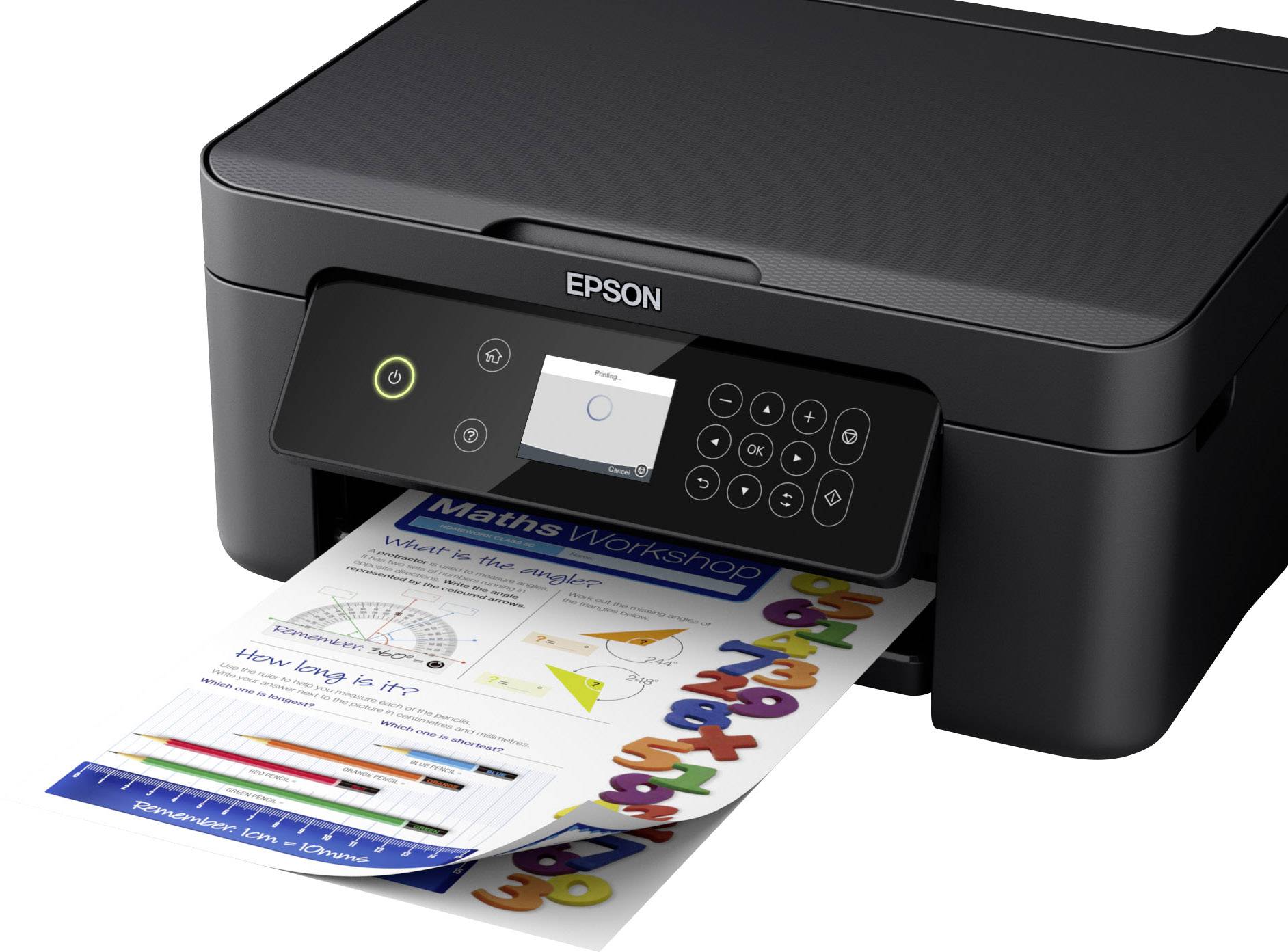 Epson Expression Home XP-4100 Farb Tintenstrahl Multifunktionsdrucker A4 Drucker, Scanner, Kopierer WLAN, Duplex