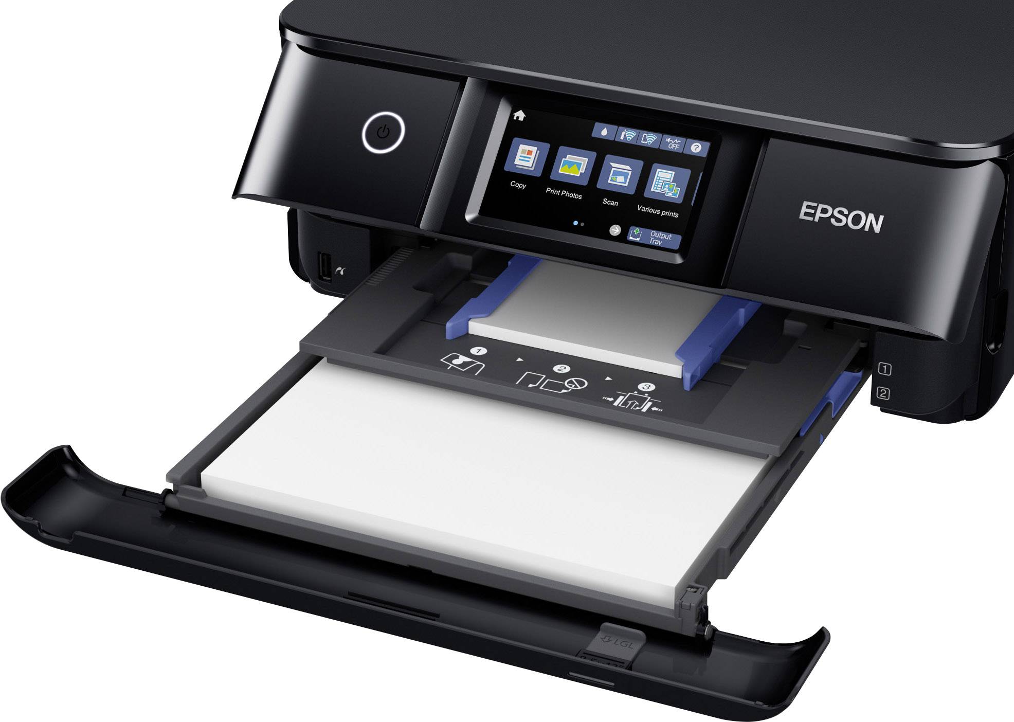 Epson Expression Photo XP-8600 Farb Tintenstrahl Multifunktionsdrucker A4 Drucker, Scanner, Kopiere