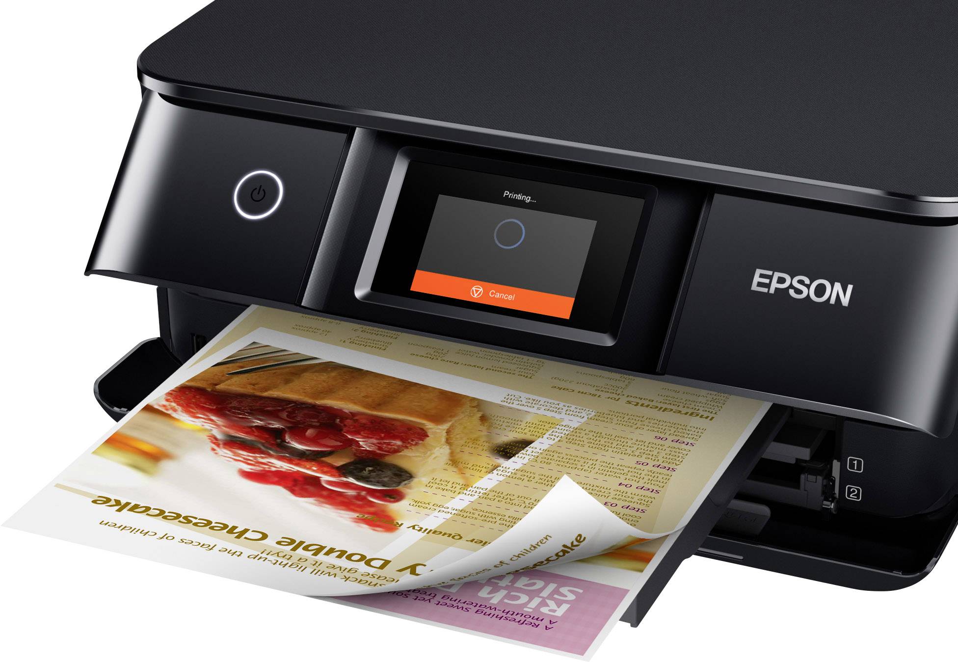Epson Expression Photo XP-8600 Farb Tintenstrahl Multifunktionsdrucker A4 Drucker, Scanner, Kopiere
