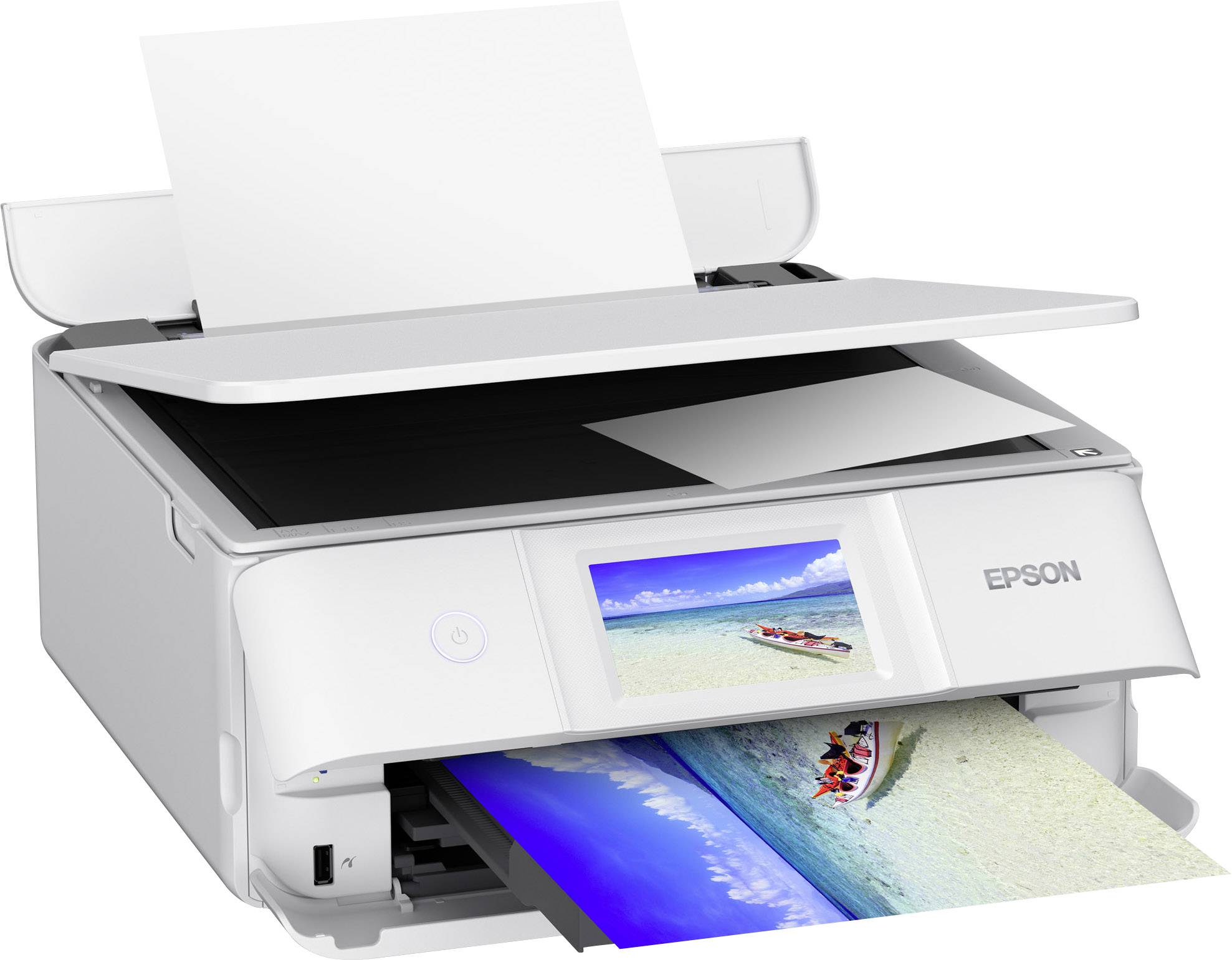 Epson Expression Photo XP-8605 Farb Tintenstrahl Multifunktionsdrucker A4 Drucker, Scanner, Kopierer WLAN, Duplex