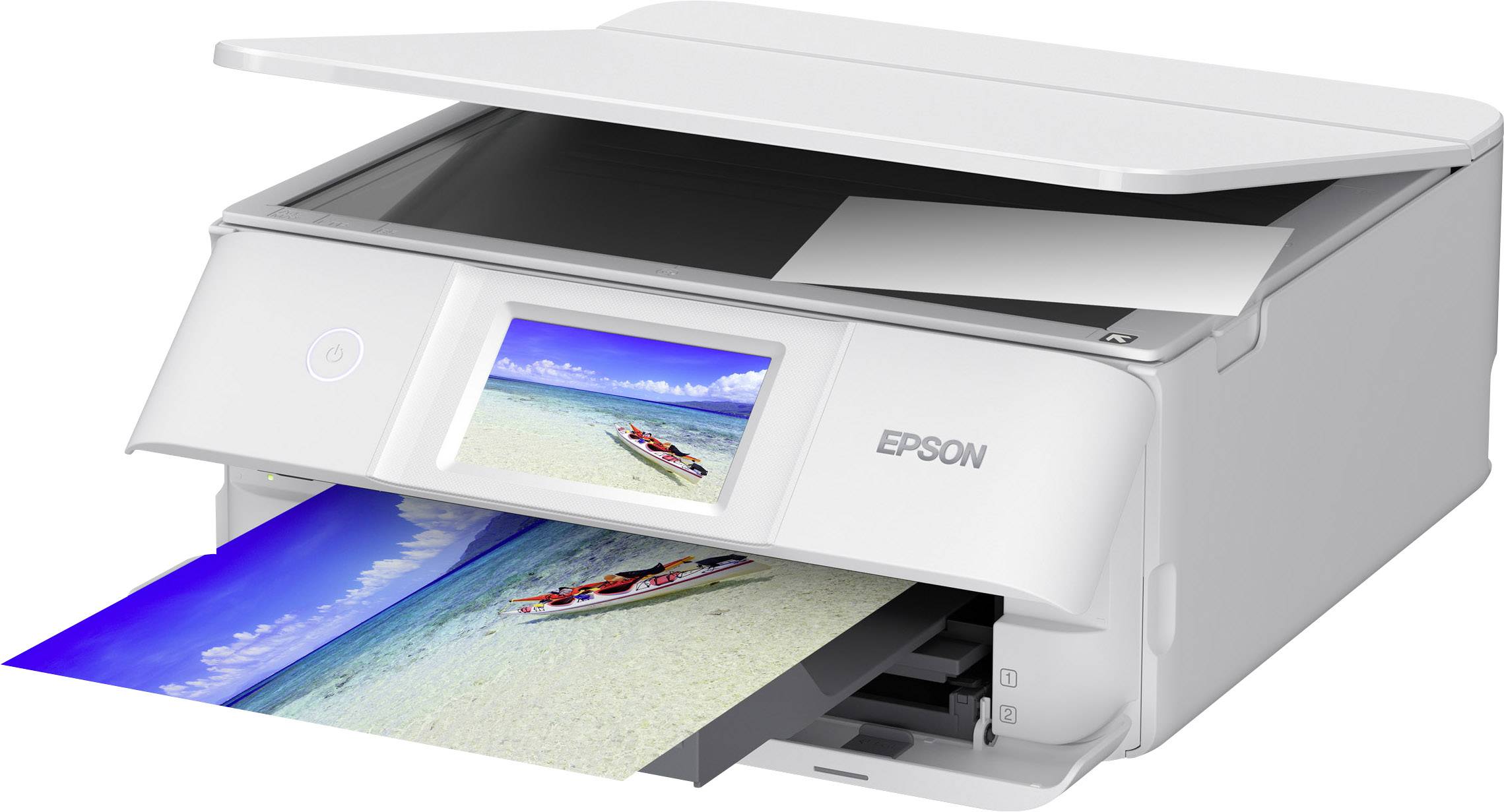 Epson Expression Photo XP-8605 Farb Tintenstrahl Multifunktionsdrucker A4 Drucker, Scanner, Kopierer WLAN, Duplex