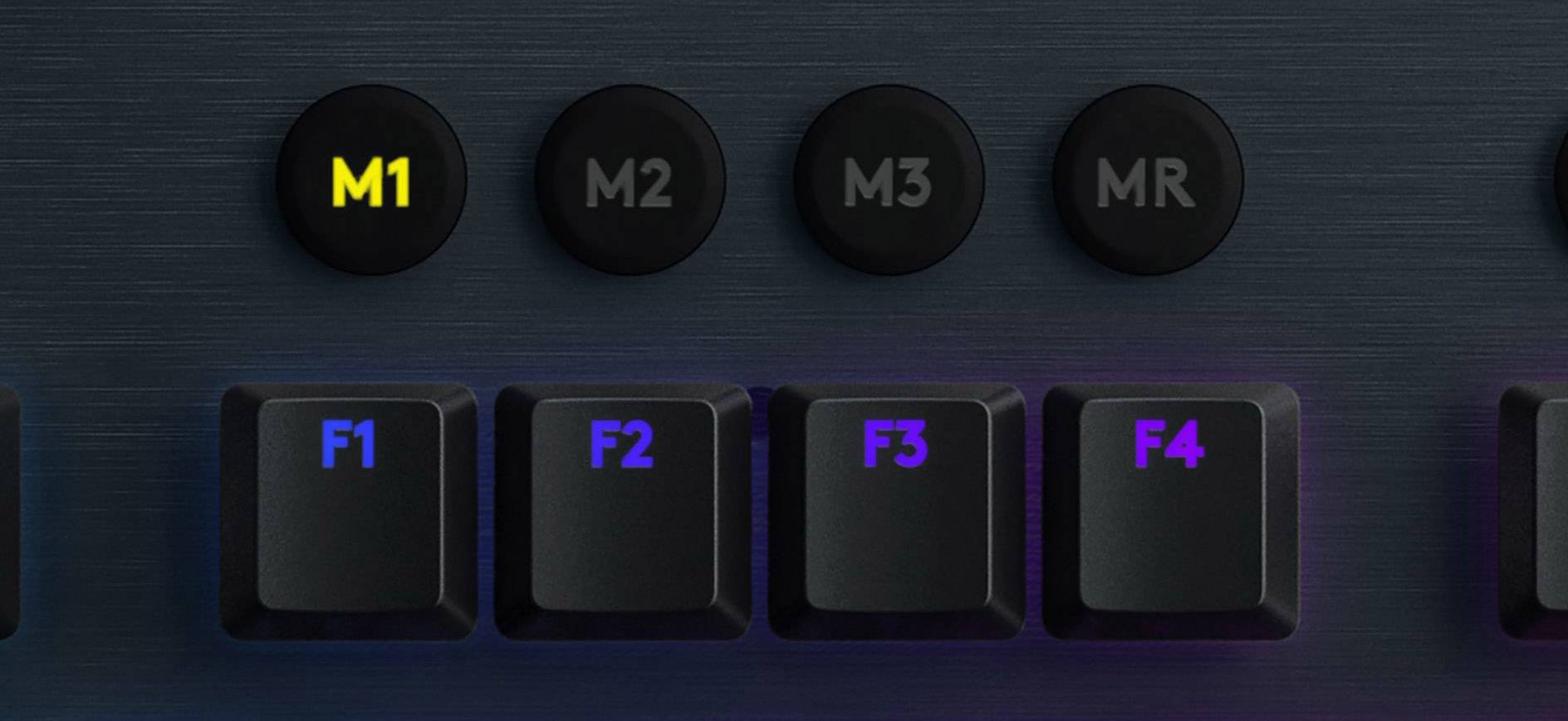 Logitech Gaming G915 Lightspeed Clicky Funk, Bluetooth® Gaming-Tastatur Deutsch, QWERTZ Schwarz Beleuchtet, Integrierter Profilspeicher