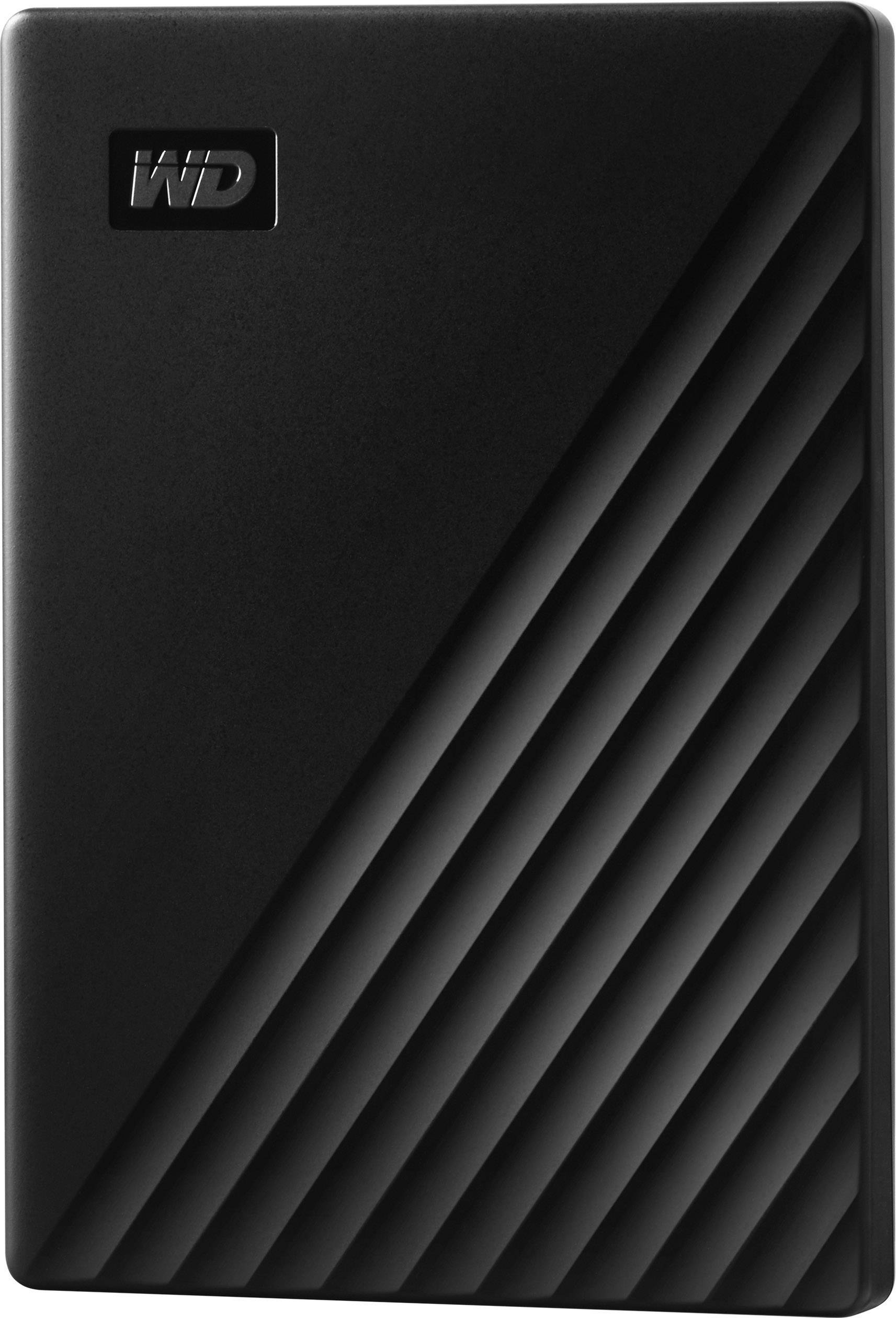 WD My Passport 2 TB Externe Festplatte 6.35 cm (2.5 Zoll) USB-A (USB 3.2 Gen 1) Schwarz WDBYVG0020BBK-WESN