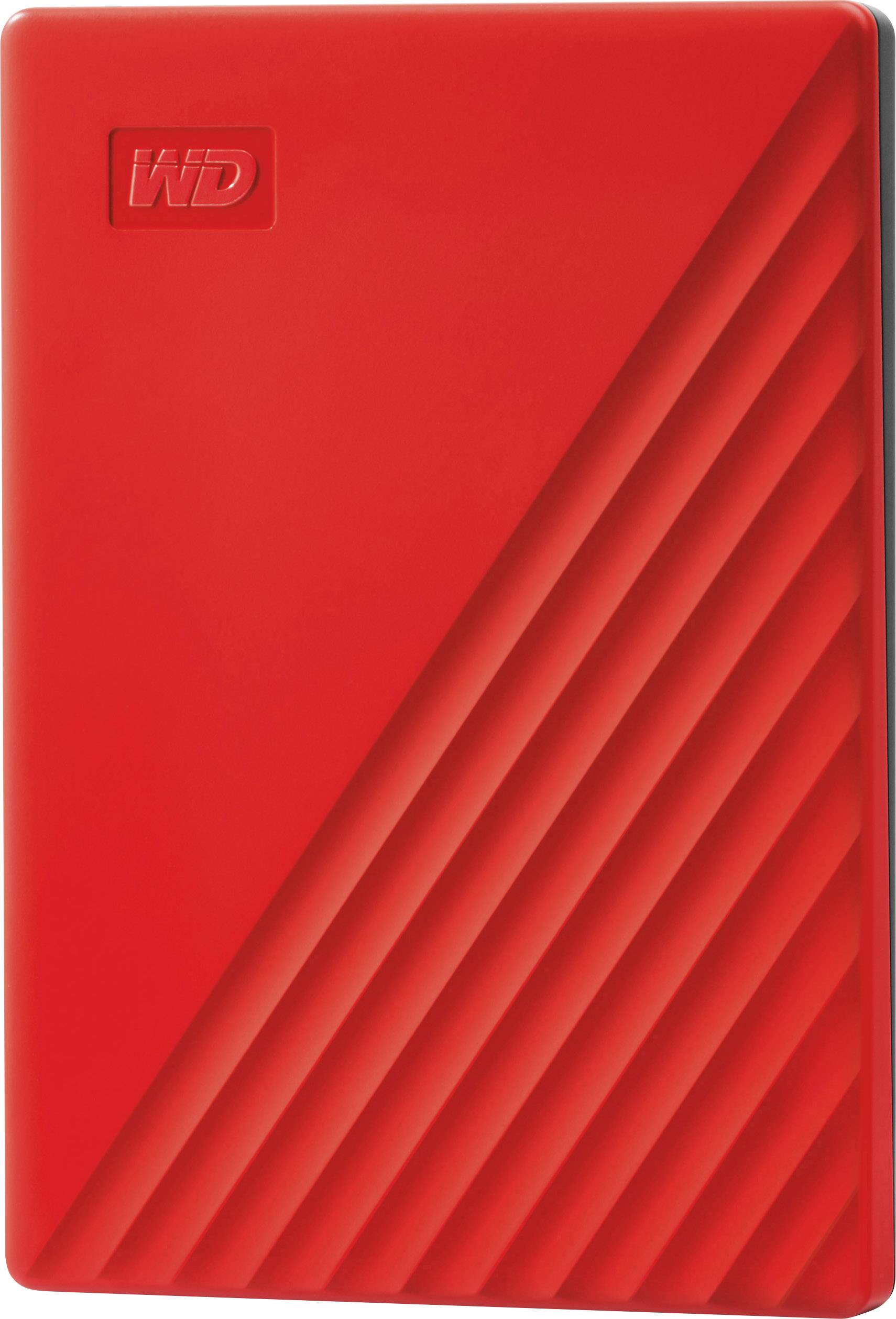 WD My Passport 2 TB Externe Festplatte 6.35 cm (2.5 Zoll) USB-A (USB 3.2 Gen 1) Rot WDBYVG0020BRD-WESN