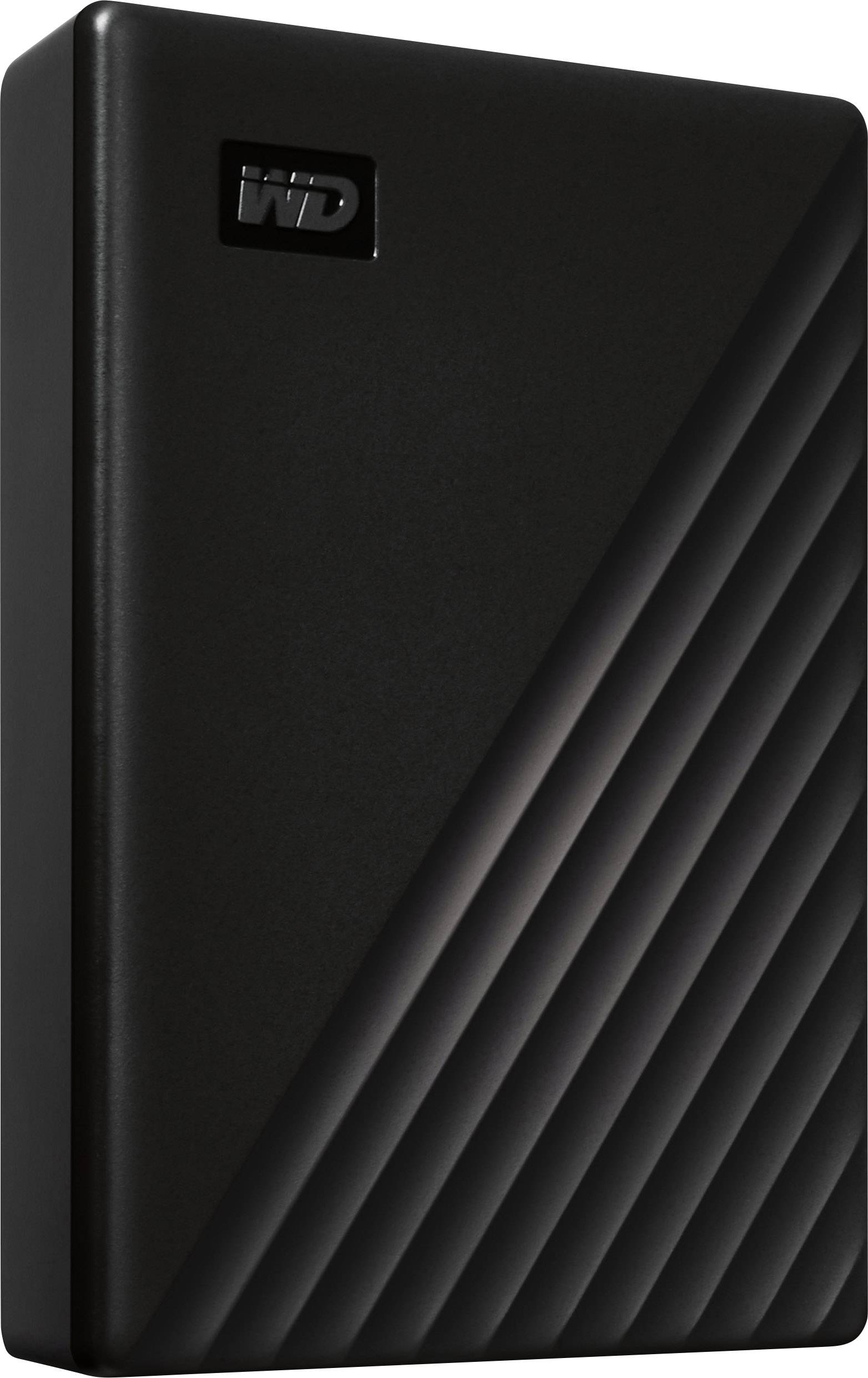 WD My Passport 4 TB Externe Festplatte 6.35 cm (2.5 Zoll) USB-A (USB 3.2 Gen 1) Schwarz WDBPKJ0040BBK-WESN