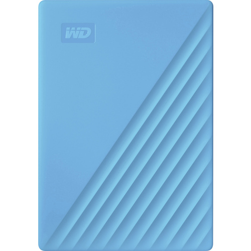 WD My Passport 4 TB Externe Festplatte 6.35 cm (2.5 Zoll) USB 3.2 Gen 1 (USB 3.0) Blau WDBPKJ0040BB