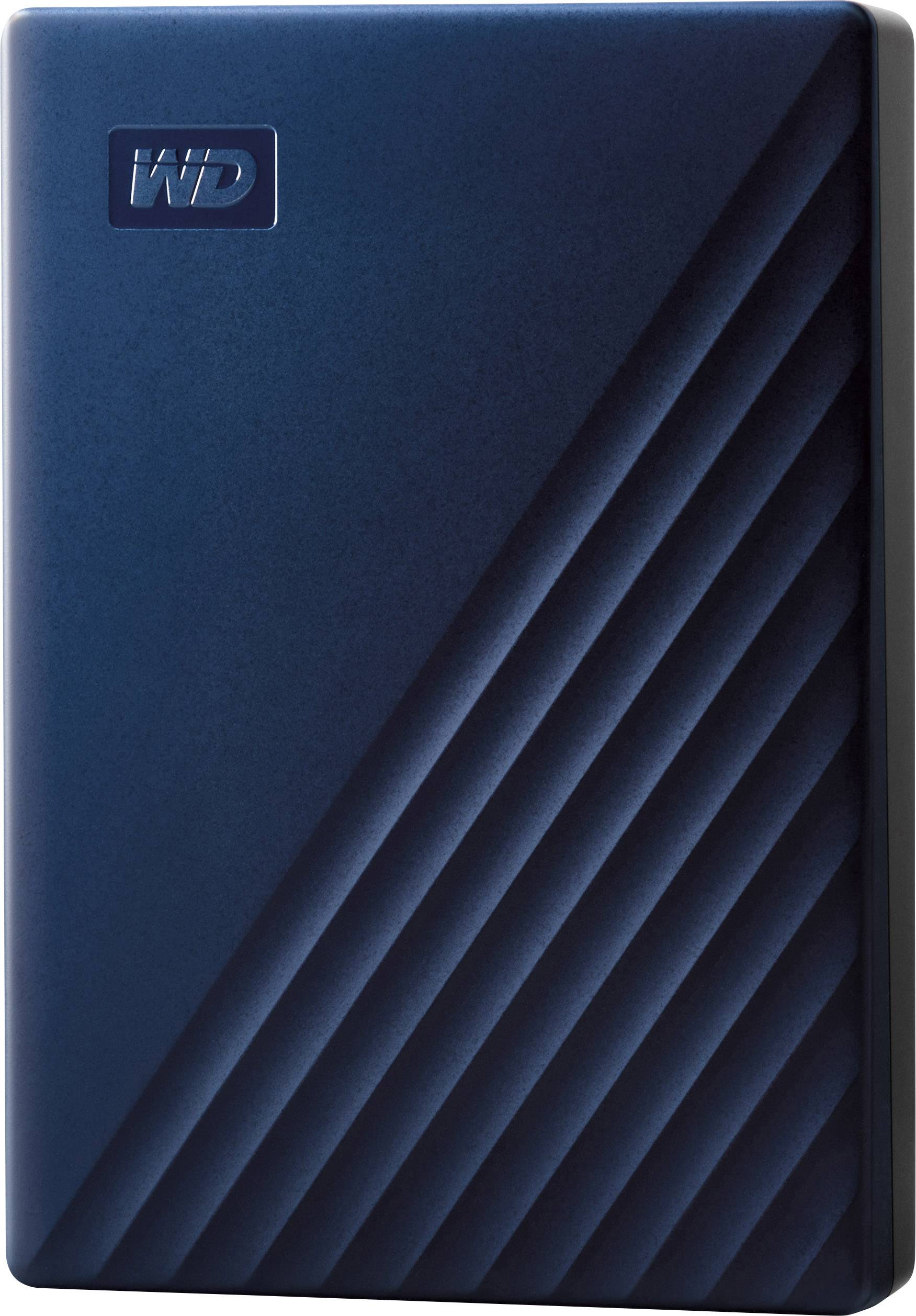 WD My Passport for Mac 5TB Externe Festplatte 6.35cm (2.5 Zoll) USB-C® Blau WDBA2F0050BBL-WESN