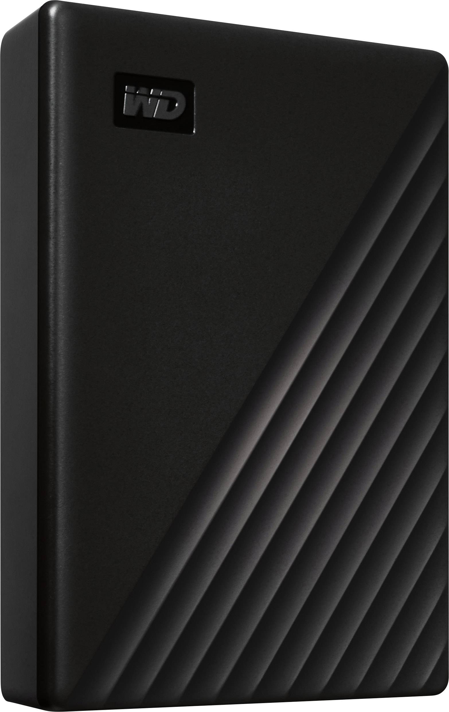 WD My Passport 5 TB Externe Festplatte 6.35 cm (2.5 Zoll) USB-A (USB 3.2 Gen 1) Schwarz WDBPKJ0050BBK-WESN