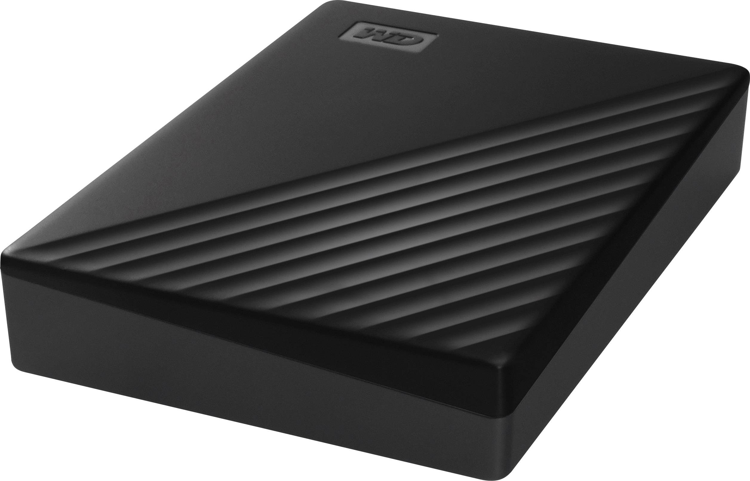 WD My Passport 5 TB Externe Festplatte 6.35 cm (2.5 Zoll) USB-A (USB 3.2 Gen 1) Schwarz WDBPKJ0050BBK-WESN