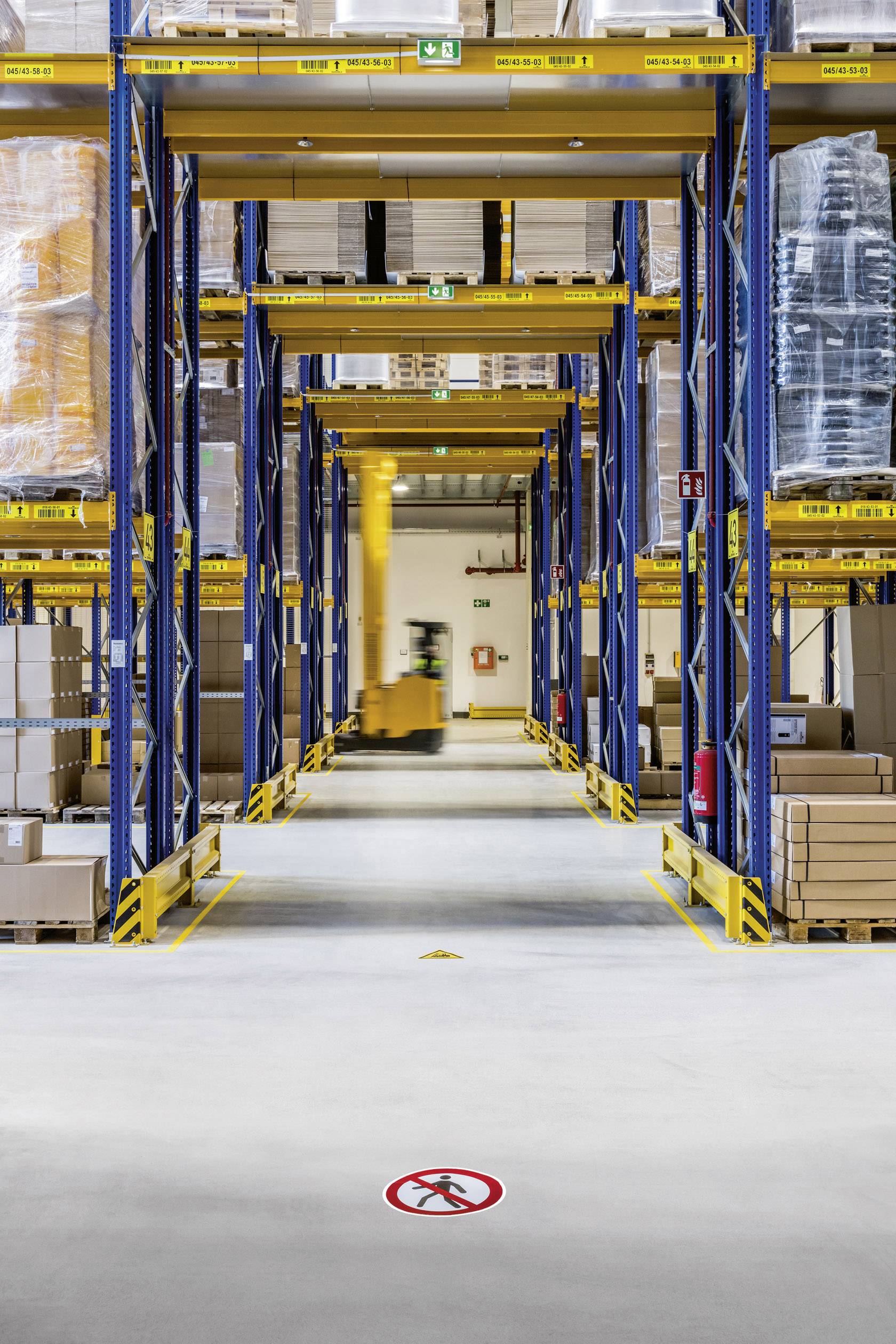 Durable 172504 Bodenmarkierungsband DURALINE STRONG 1.2mm Gelb 1 St. (L x B) 30m x 50mm