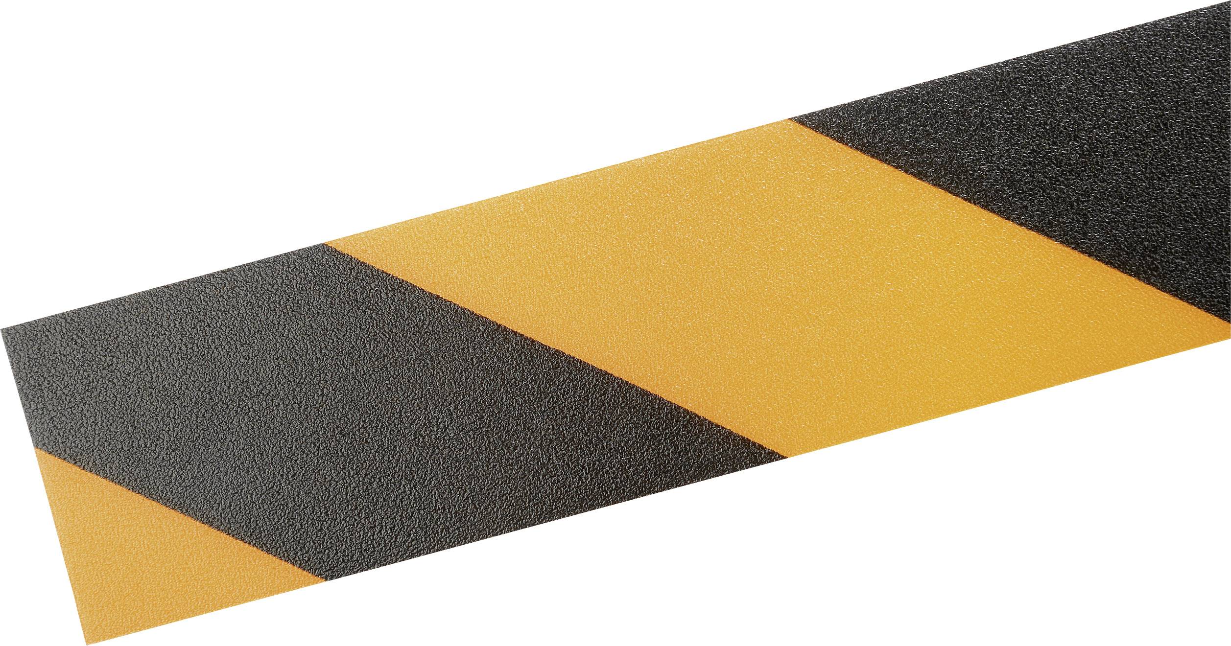 Bodenmarkierungsband DURALINE® 50/07 R9 schwarz/gelb L.30m B.50mm DURABLE