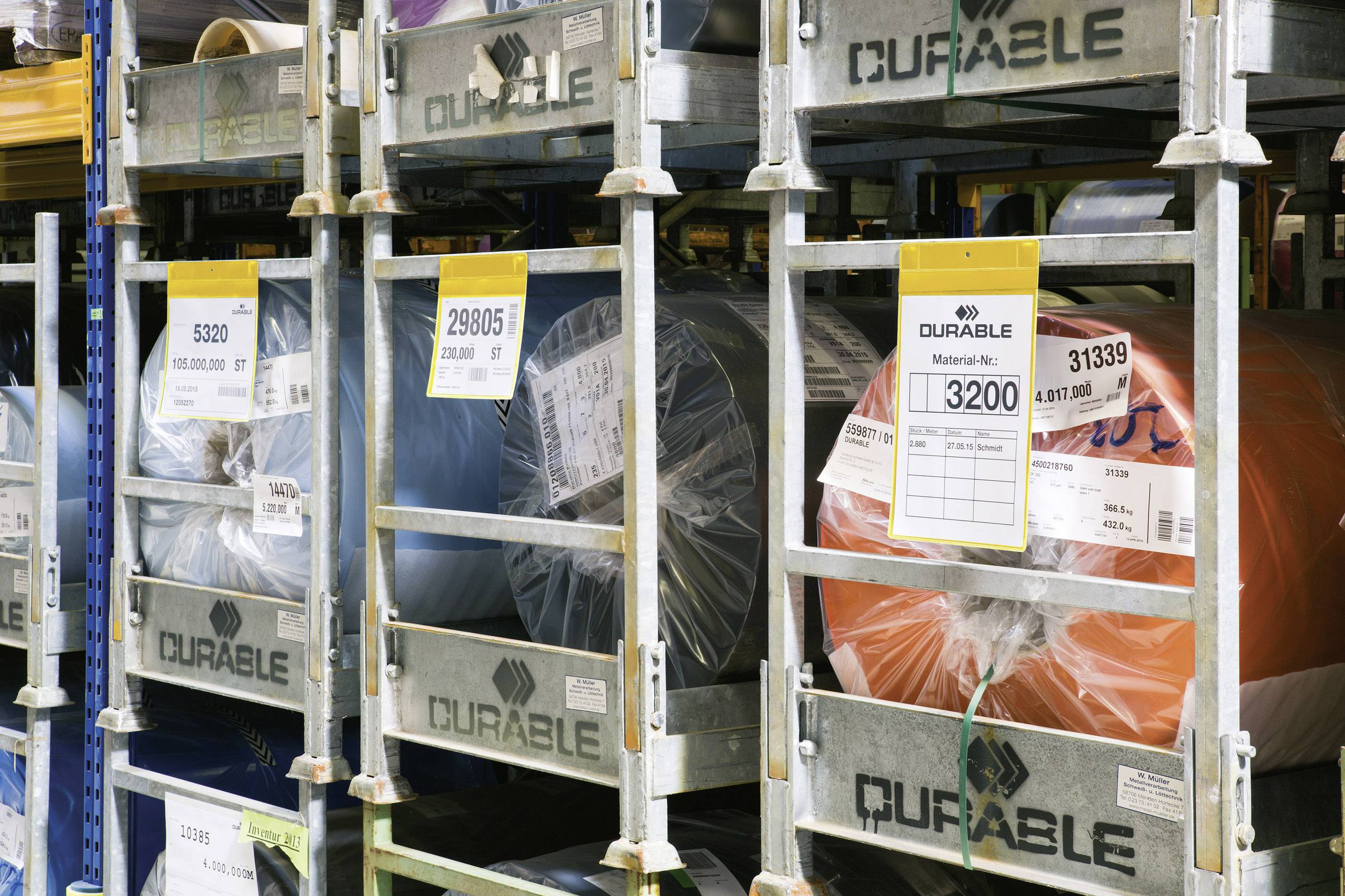 Magnetische Kennzeichnungstasche (B x H) 223mm x 218mm 10St.