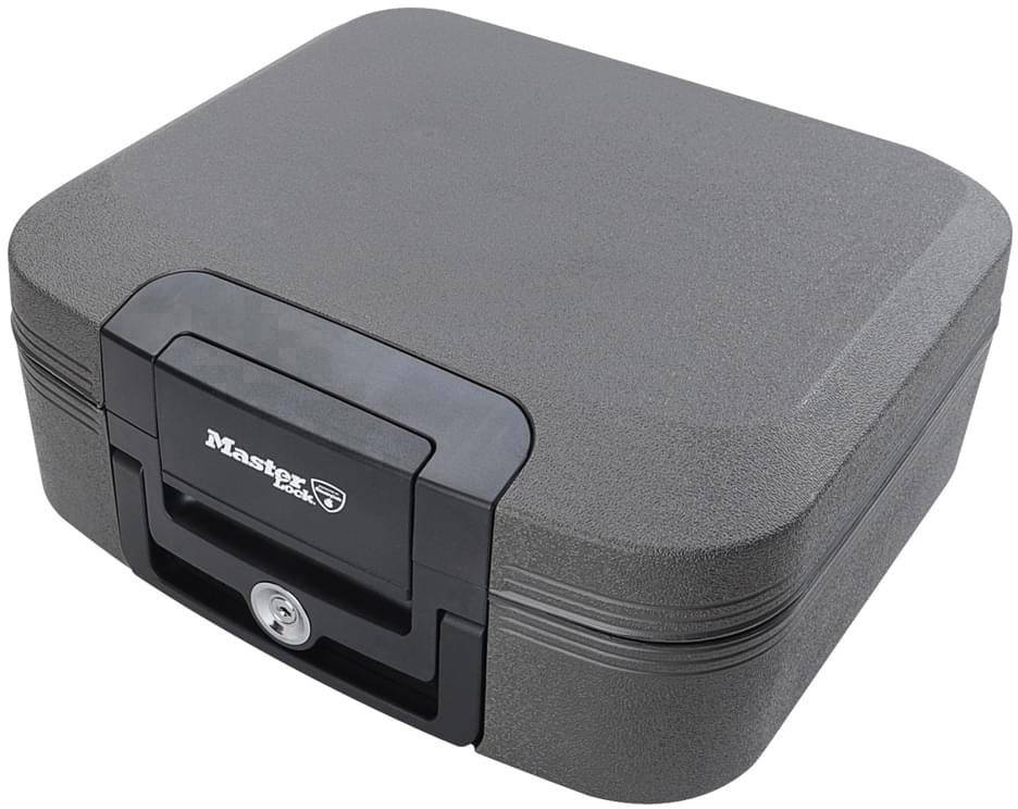 Master Lock LCHW20101 - Feuerbeständig und Wasserdicht Dokumentenkassette (B x H x T) 363 x 168 x 391mm Schwarz