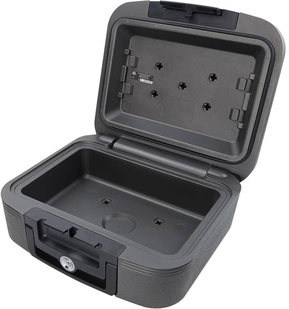 Master Lock LCHW20101 - Feuerbeständig und Wasserdicht Dokumentenkassette (B x H x T) 363 x 168 x 391mm Schwarz