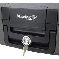 Master Lock LCHW20101 - Feuerbeständig und Wasserdicht Dokumentenkassette (B x H x T) 363 x 168 x 391mm Schwarz Master Lock LCHW20101 - Feuerbeständig und Wasserdicht Dokumentenkassette (B x H x T) 363 x 168 x 391mm Schwarz