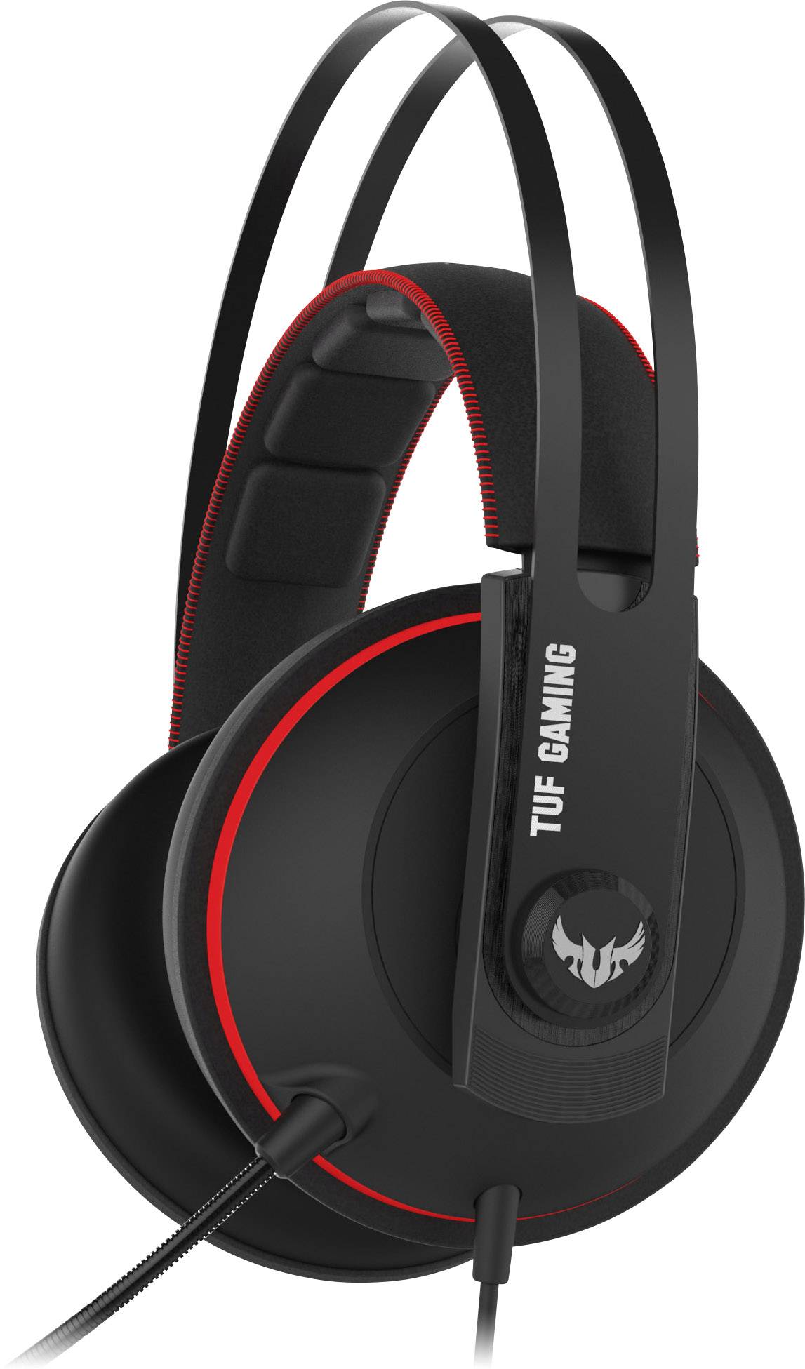 Asus TUF H7 Core Gaming Headset 3.5mm Klinke schnurgebunden Over Ear Schwarz, Rot