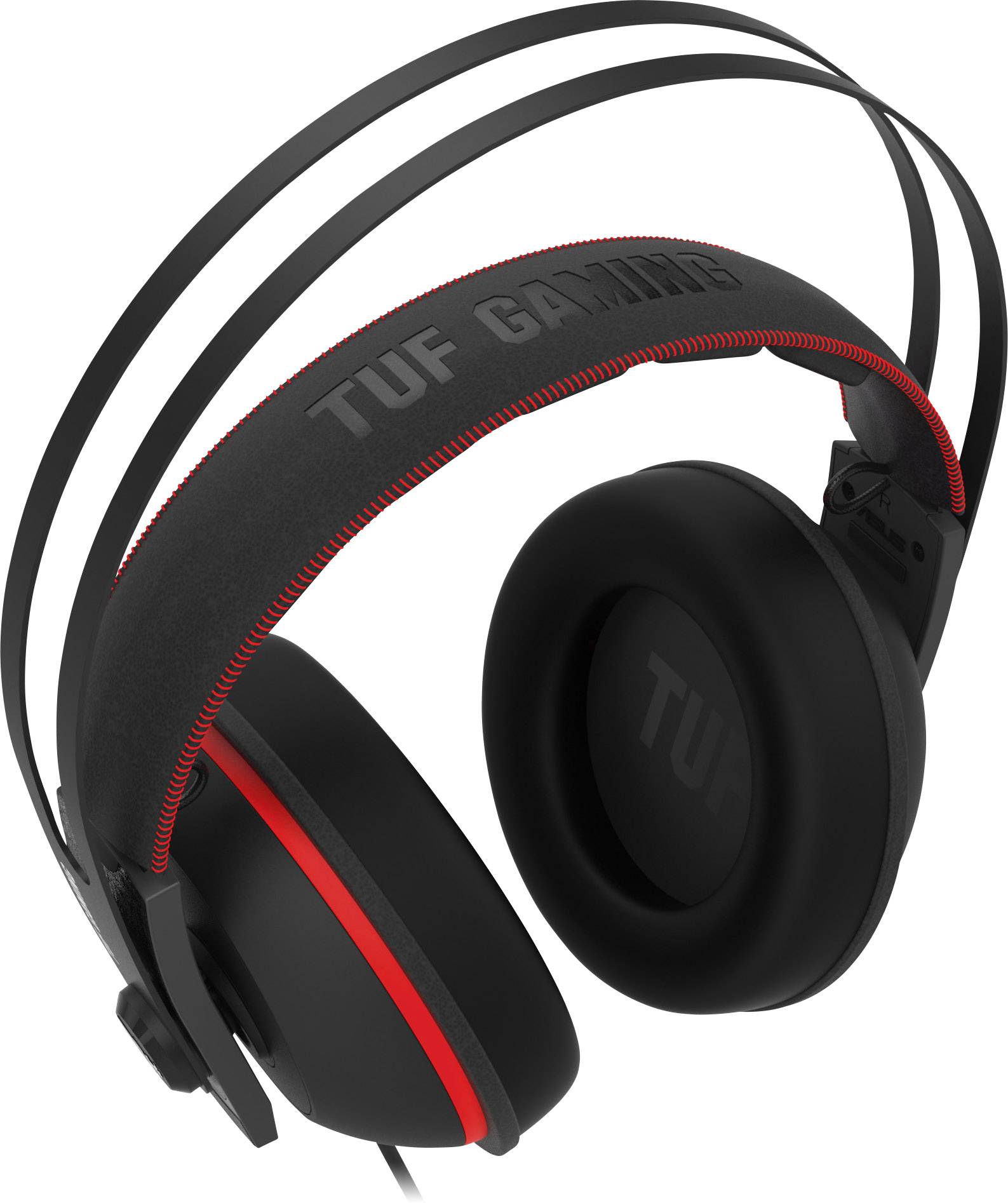 Asus TUF H7 Core Gaming Headset 3.5mm Klinke schnurgebunden Over Ear Schwarz, Rot