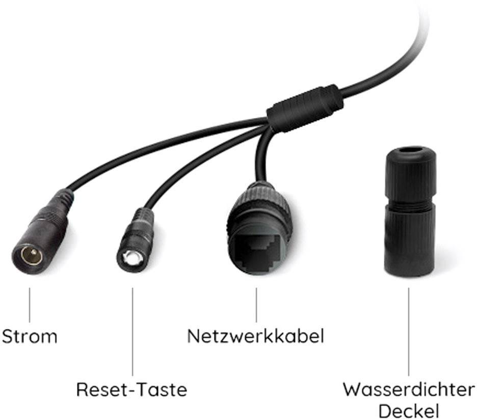 Reolink RLC-410-5MP rl410p LAN IP Überwachungskamera 2560 x 1920 Pixel