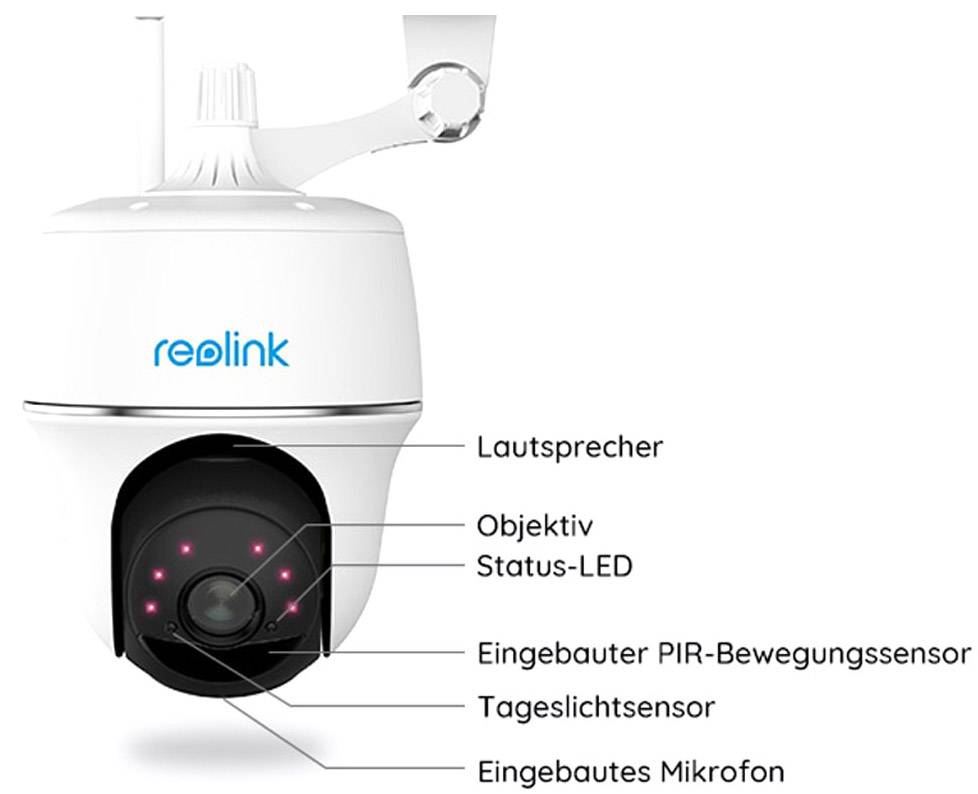 Reolink Argus PT rlarpt WLAN IP Überwachungskamera