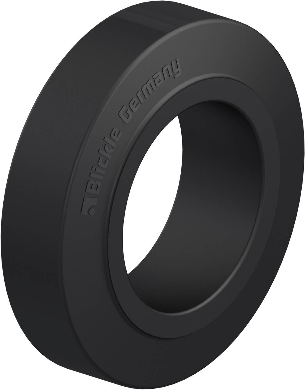 Schwarzer, runder Gummiring mit der Aufschrift 'Birde Germany'.