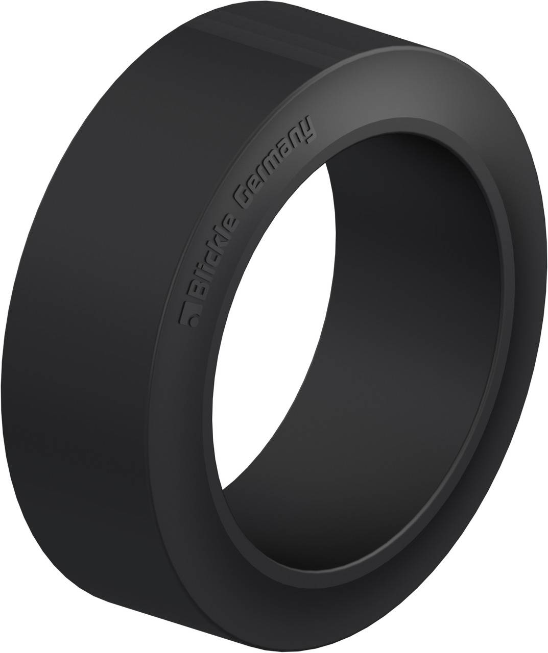 Ein schwarzer, runder Ring aus Gummi mit der Aufschrift 'Birdie Germany'.
