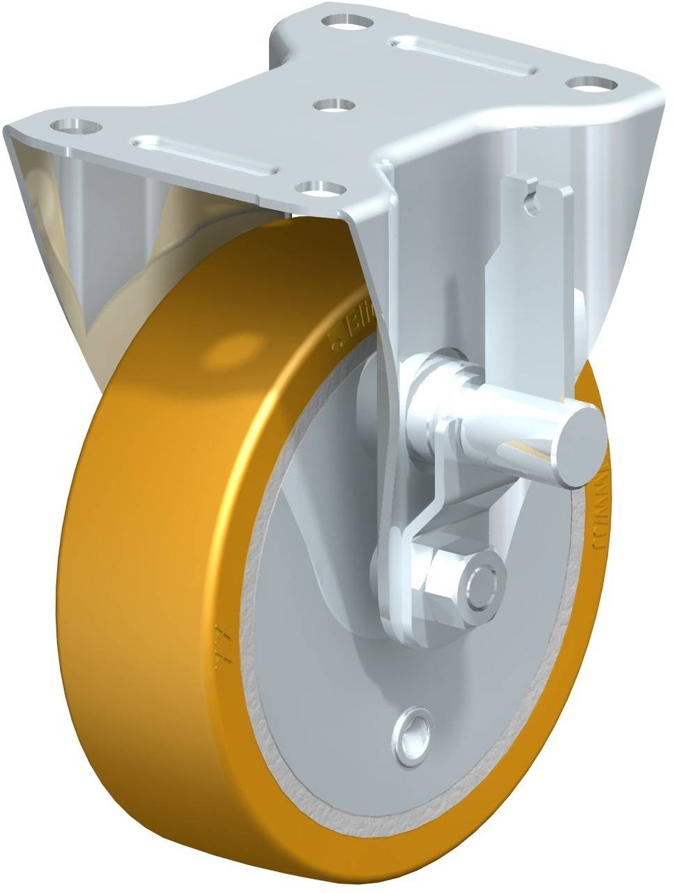 Blickle 842756 B-GTH 160K-TB Bockrolle Rad-Durchmesser: 160mm Tragfähigkeit (max.): 600kg 1St.