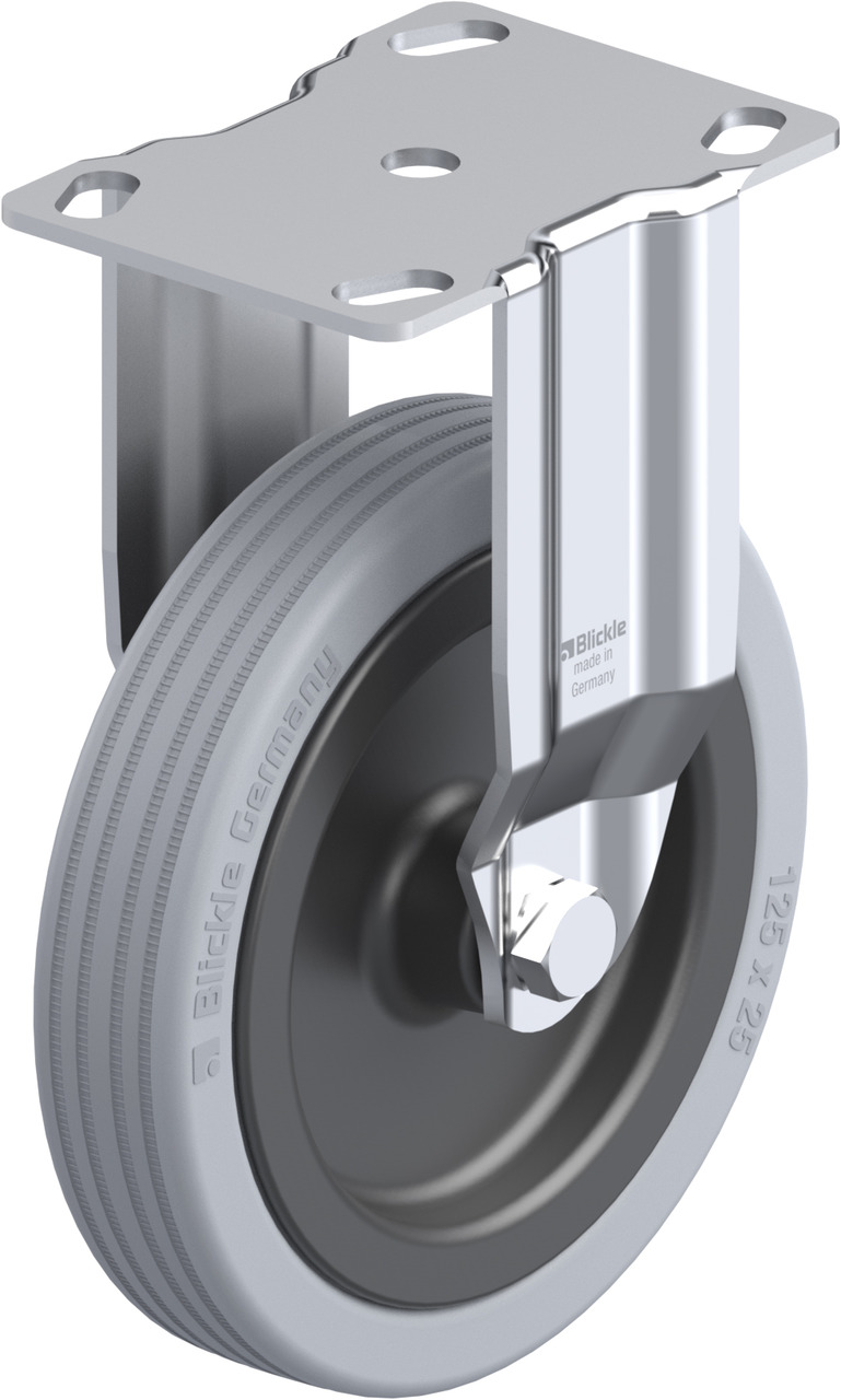 Blickle 344788 BKPA-VPA 125G Bockrolle Rad-Durchmesser: 125mm Tragfähigkeit (max.): 100kg 1St.
