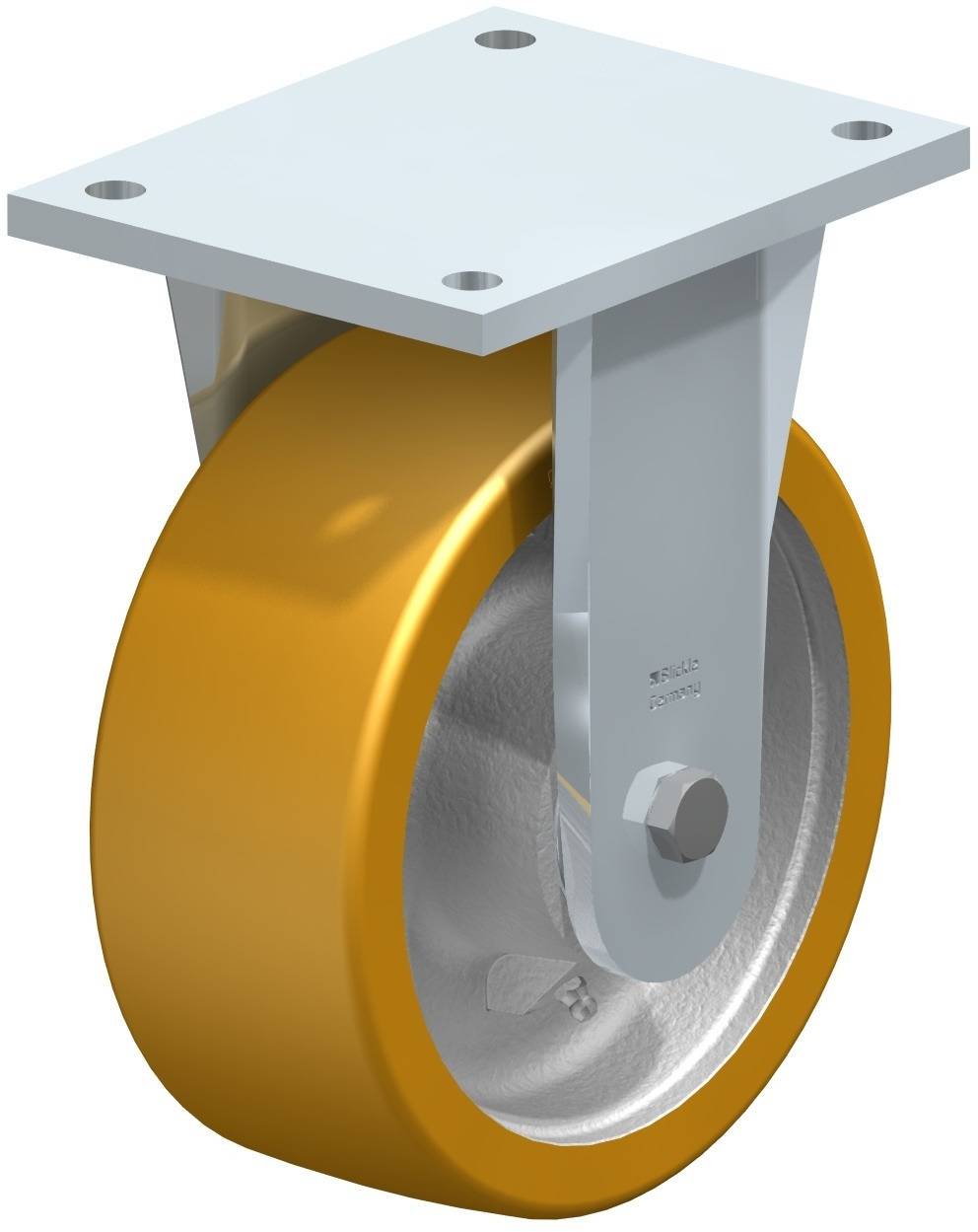 Blickle 607515 BO-GTH 202K Bockrolle Rad-Durchmesser: 200mm Tragfähigkeit (max.): 1250kg 1St.