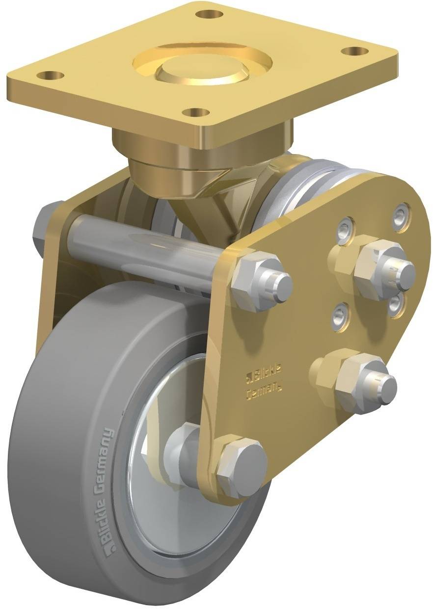 Blickle 736750 BPFE-ALEV 100K-SG-FA Bockrolle gefedert Rad-Durchmesser: 100mm Tragfähigkeit (max.): 200kg 1St.