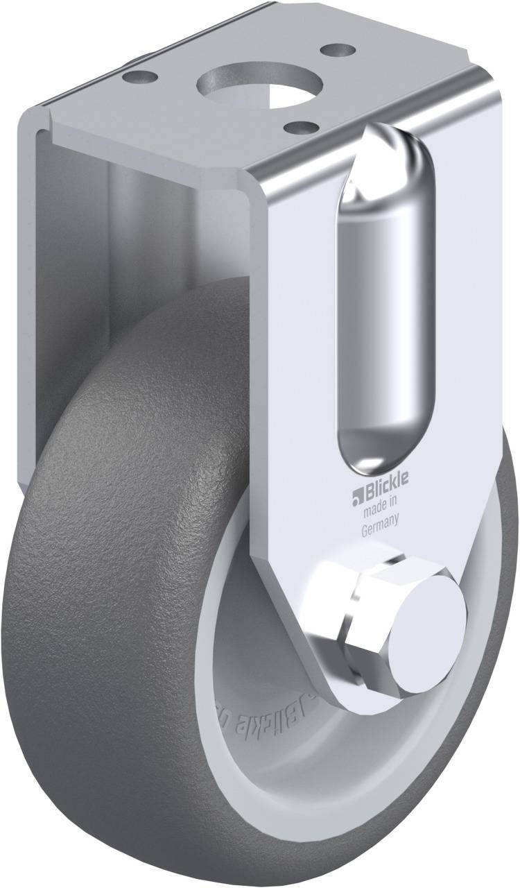 Blickle 757004 BRA-PATH 50G Bockrolle Rad-Durchmesser: 50mm Tragfähigkeit (max.): 75kg 1St.