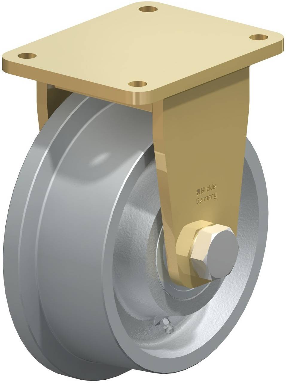 Blickle 284158 BS-SPK 201K Bockrolle Rad-Durchmesser: 200mm Tragfähigkeit (max.): 3000kg 1St.