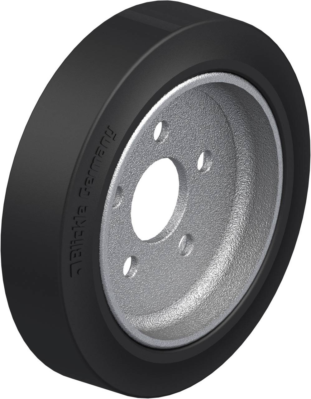 Blickle 754432 GEVA 300/5 Anflanschrad Rad-Durchmesser: 300mm Tragfähigkeit (max.): 900kg 1St.