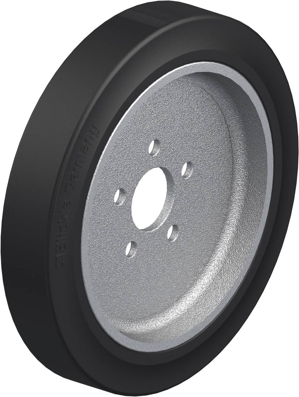 Blickle 754441 GEVA 402/5-67 Anflanschrad Rad-Durchmesser: 400mm Tragfähigkeit (max.): 1200kg 1St.