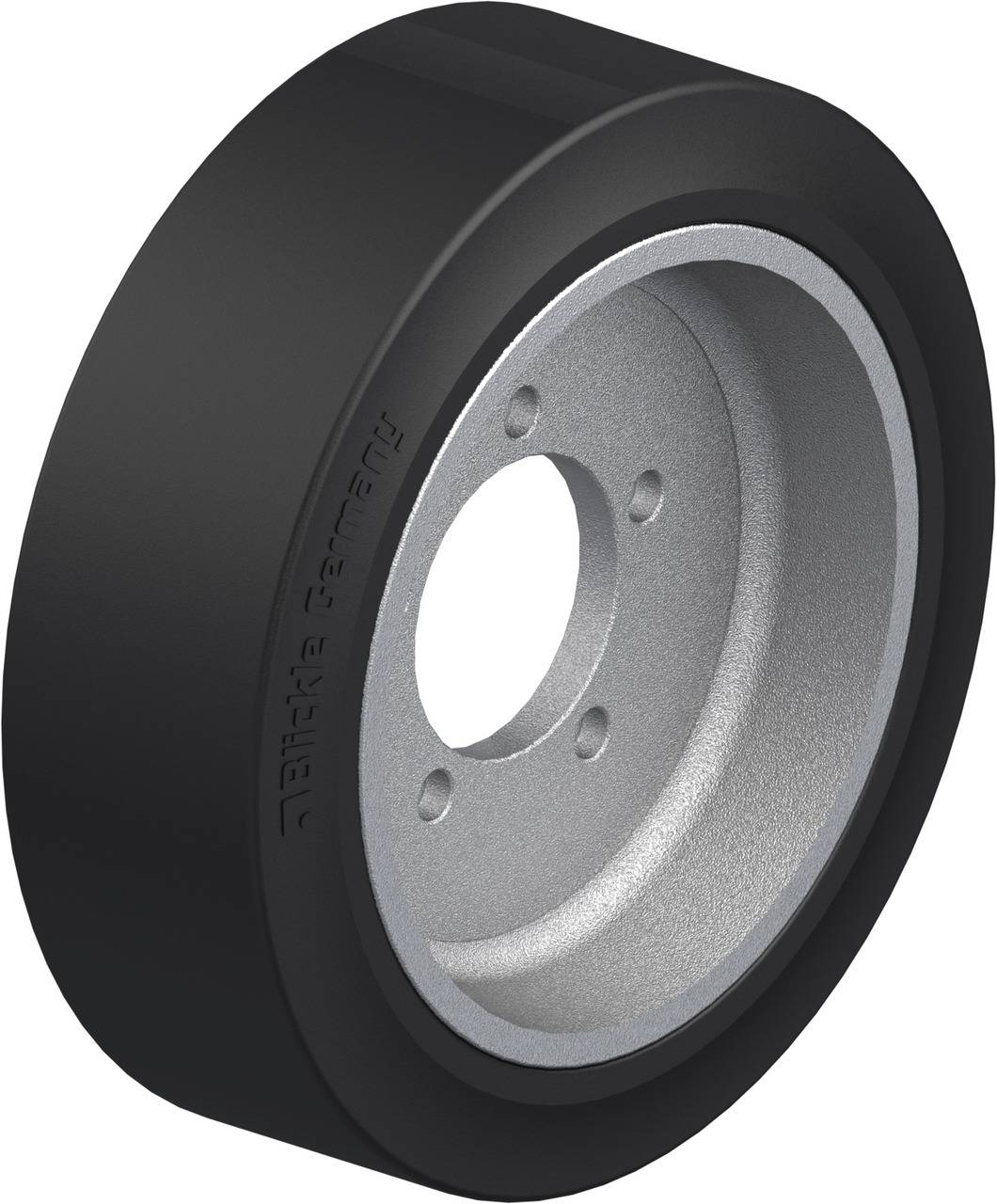 Blickle 754443 GEVA 405/5 Anflanschrad Rad-Durchmesser: 405mm Tragfähigkeit (max.): 1800kg 1St.