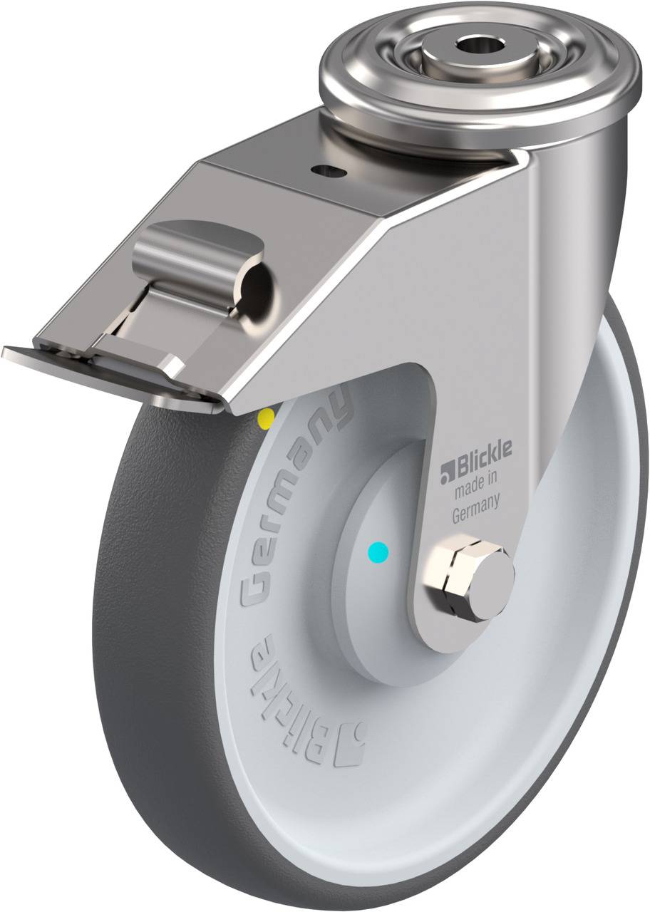 Blickle 853703 LEXR-PATH 200KAD-FI-ELS Lenkrolle mit Feststeller Rad-Durchmesser: 200mm Tragfähigkeit (max.): 300kg 1St.