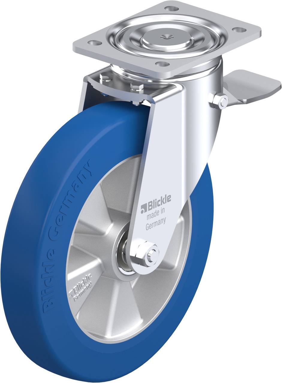 Blickle 741601 LH-ALBS 250K-ST Lenkrolle mit Feststeller Rad-Durchmesser: 250mm Tragfähigkeit (max.): 850kg 1St.