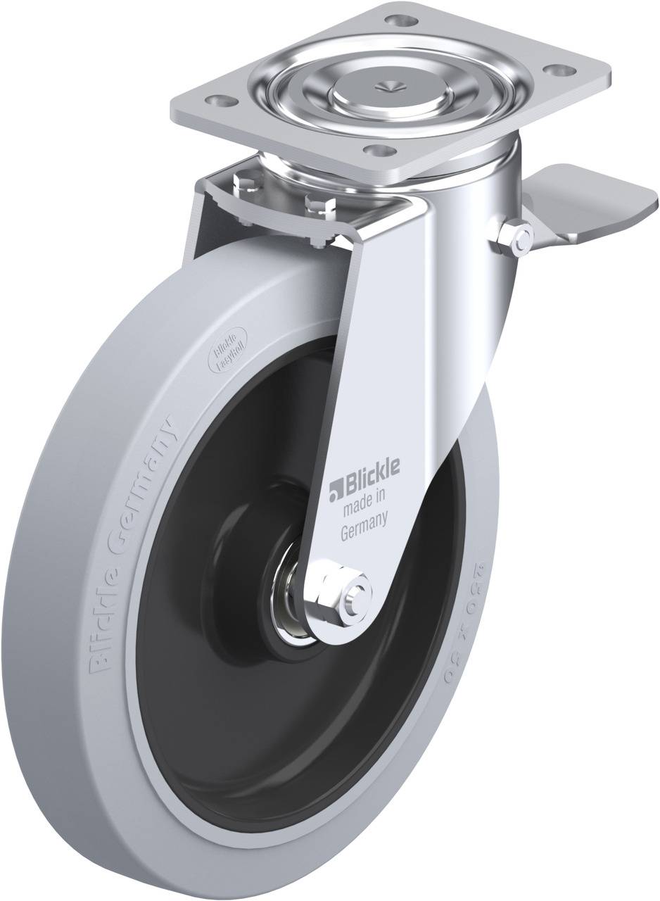 Blickle 550897 LH-POEV 250K-ST-SG Lenkrolle mit Feststeller Rad-Durchmesser: 250mm Tragfähigkeit (max.): 600kg 1St.