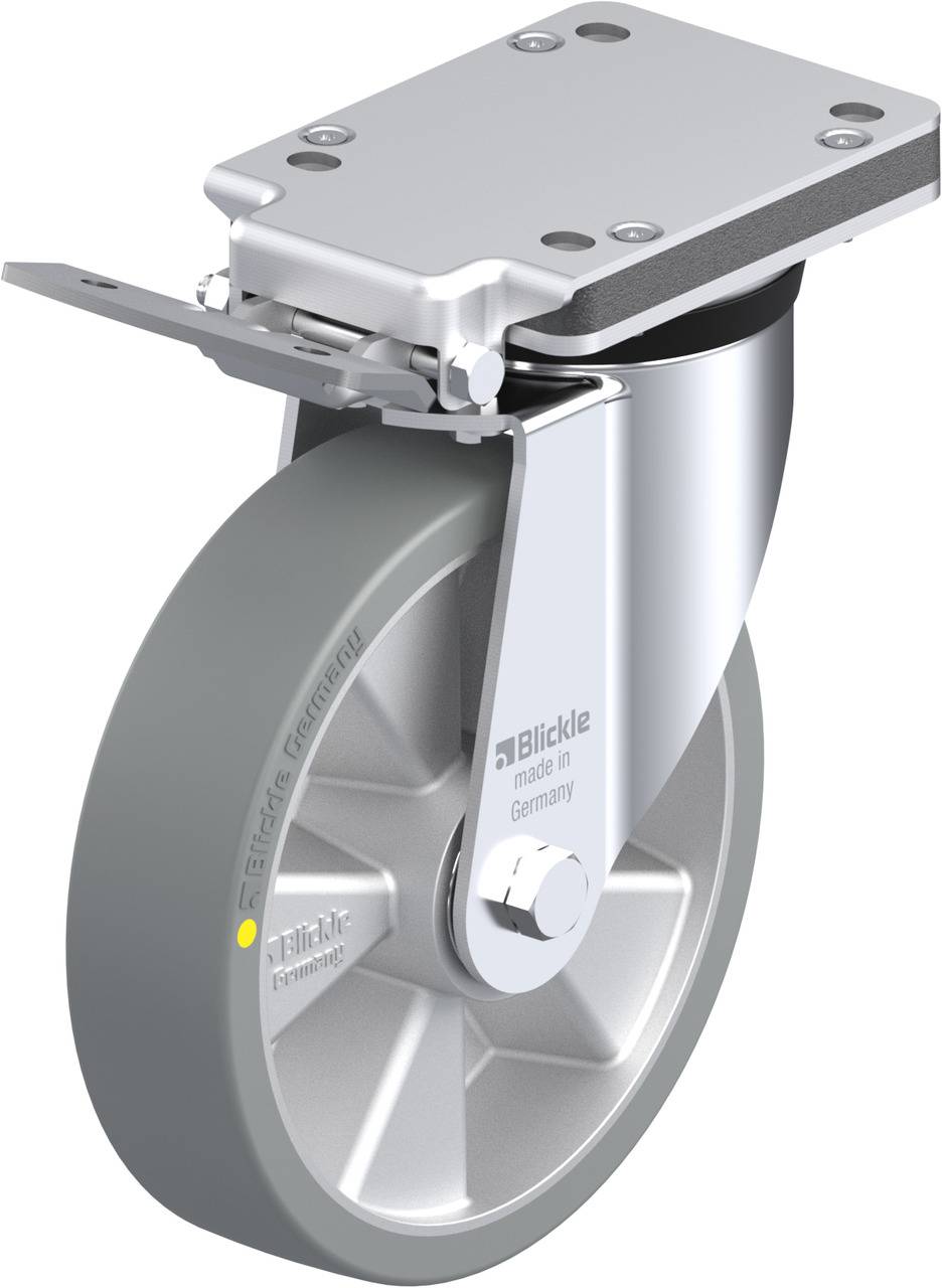 Blickle 758561 LK-ALTH 200K-IS-AS Lenkrolle mit Feststeller Rad-Durchmesser: 200mm Tragfähigkeit (max.): 600kg 1St.