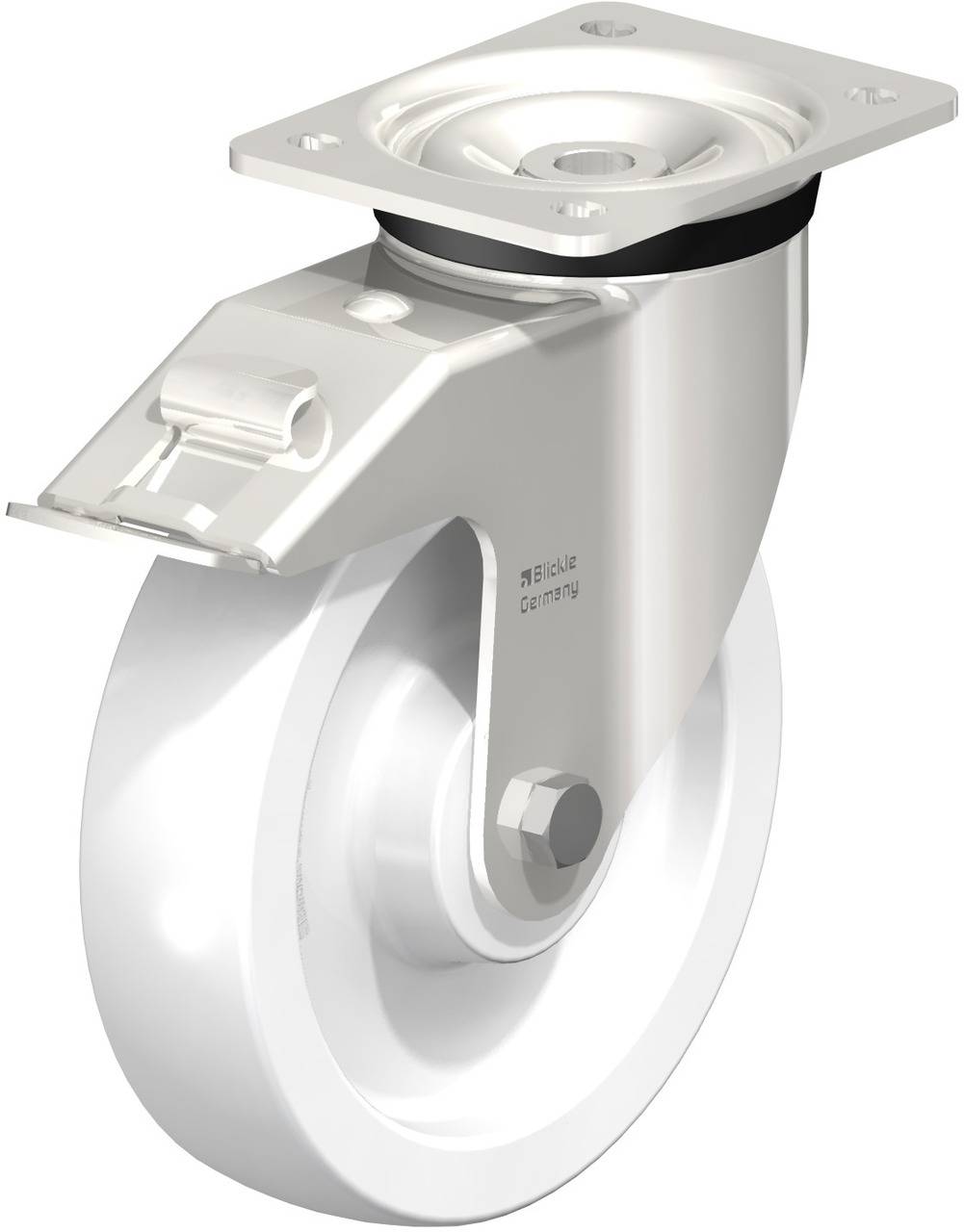 Blickle 604975 LKX-SPO 200G-FI Lenkrolle mit Feststeller Rad-Durchmesser: 200mm Tragfähigkeit (max.): 800kg 1St.