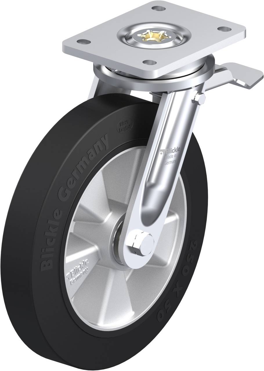 Blickle 562280 LO-ALEV 250K-ST Lenkrolle mit Feststeller Rad-Durchmesser: 250mm Tragfähigkeit (max.): 650kg 1St.