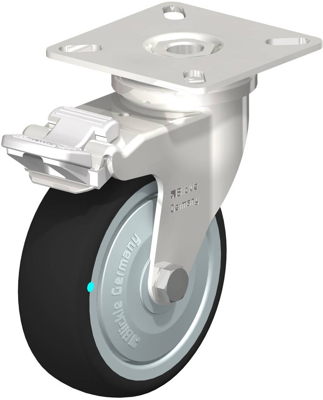 Dartpfeil in der Mitte einer Zielscheibe platziert, symbolisiert Präzision und Erfolg.