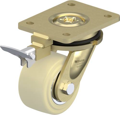 Blickle 649582 LS-GSPO 101K-RI4 Lenkrolle mit Feststeller Rad-Durchmesser: 100mm Tragfähigkeit (max