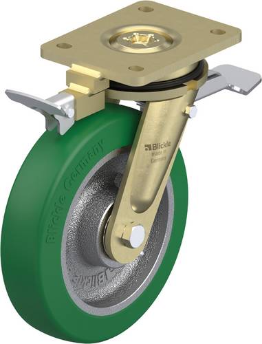 Blickle 852427 LS-GST 200K-ST-RI4 Lenkrolle mit Feststeller Rad-Durchmesser: 200mm Tragfähigkeit (m