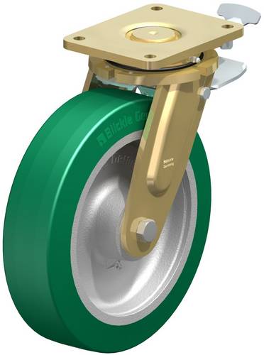 Blickle 852442 LS-GST 302K-ST-RI4 Lenkrolle mit Feststeller Rad-Durchmesser: 300mm Tragfähigkeit (m