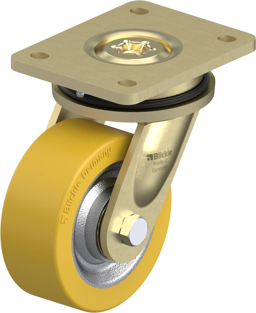 Blickle 45534 LS-SETH 125K Lenkrolle Rad-Durchmesser: 125mm Tragfähigkeit (max.): 500kg 1St.